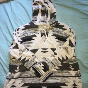 American Eagle Aztec Hoodie